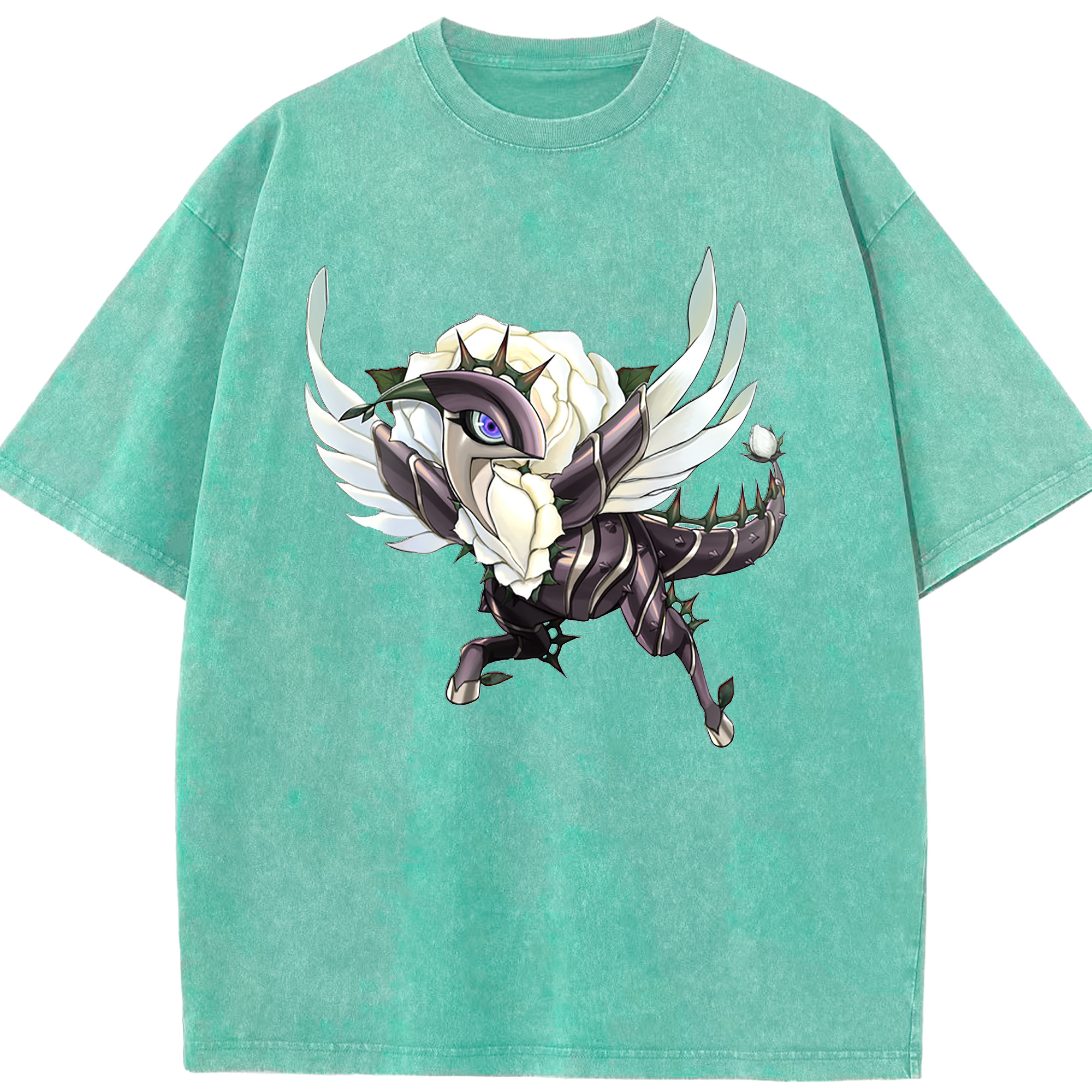 （画像用） 遊☆戯☆王 Yu-Gi-Oh! 綿100% ヴィンテージ風 半袖Tシャツ（フロントプリント）